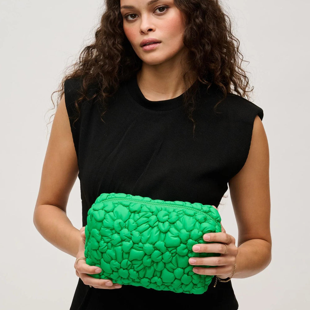 Flora Pop Kelly Green Bag