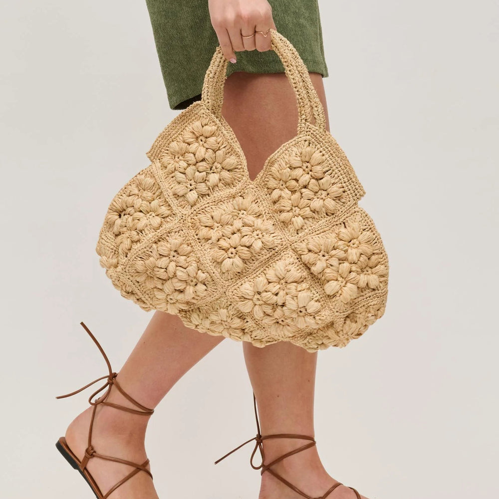 Beth Handmade Raffia Woven Bag