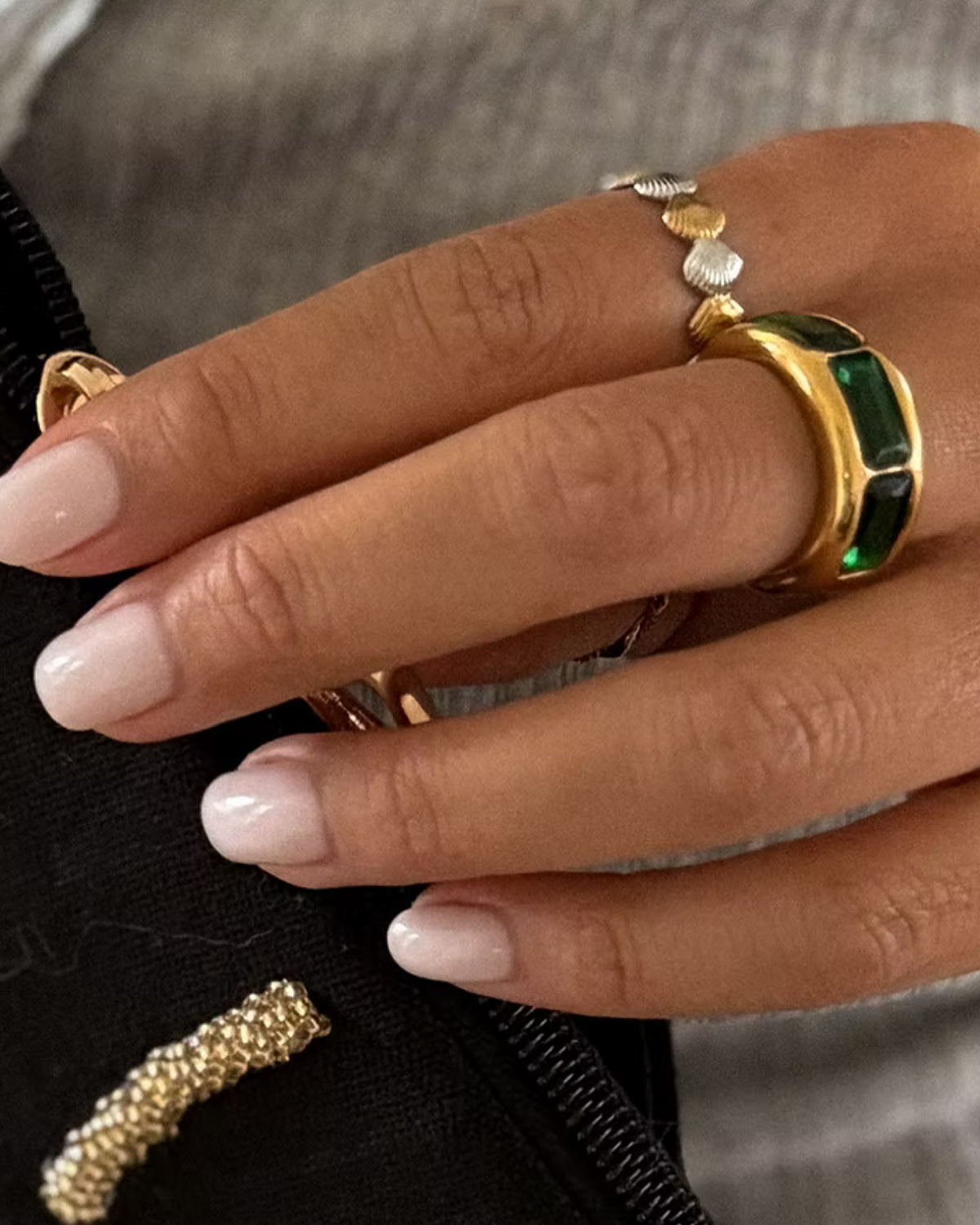 Summer Shell Two-Toned Ring