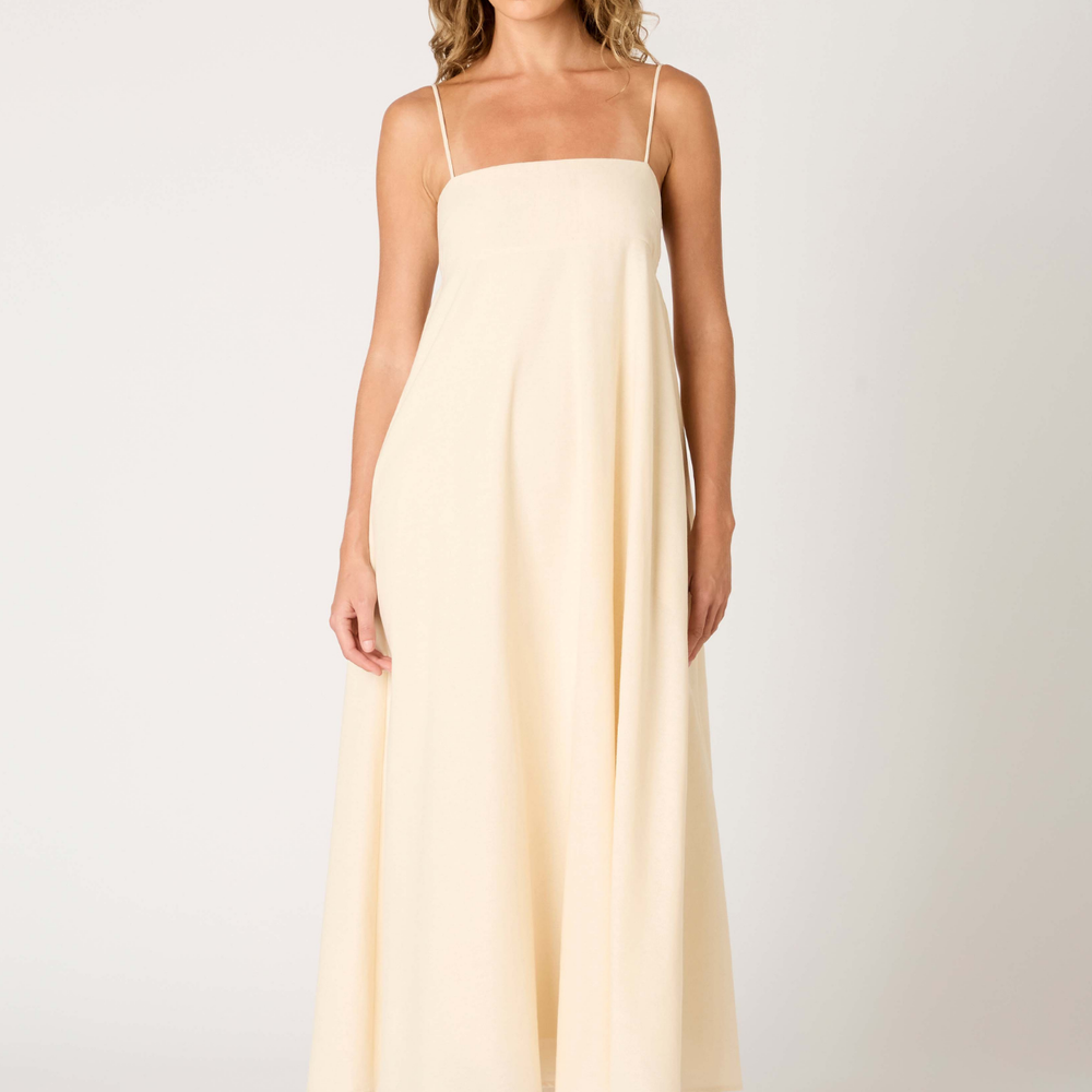 Clove Dress in Ecru