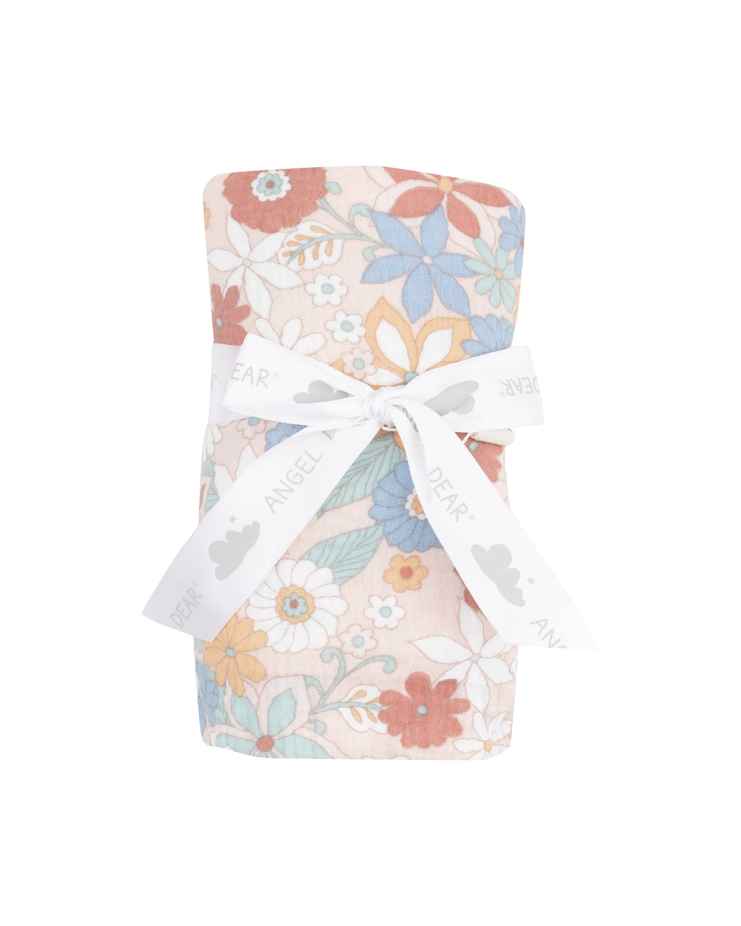 Tropical Retro Floral Swaddle Blanket by Angel Dear