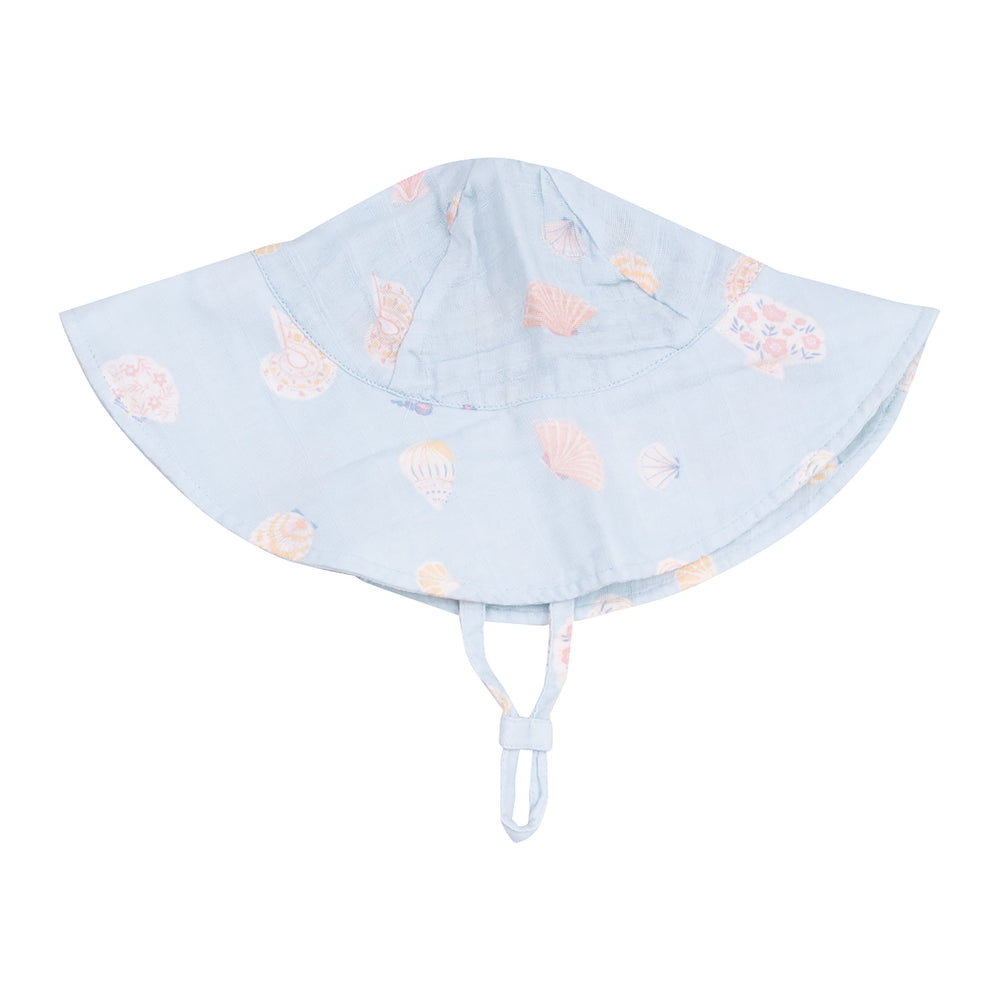 Pretty Seashells Wide Brim Sunhat by Angel Dear