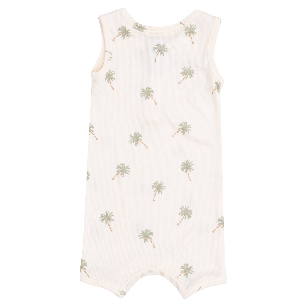 
                  
                    Palm Trees Sleeveless Shortie Romper by Angel Dear
                  
                