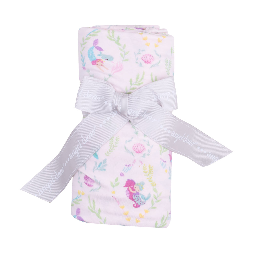 Mermaids Swaddle Blanket by Angel Dear