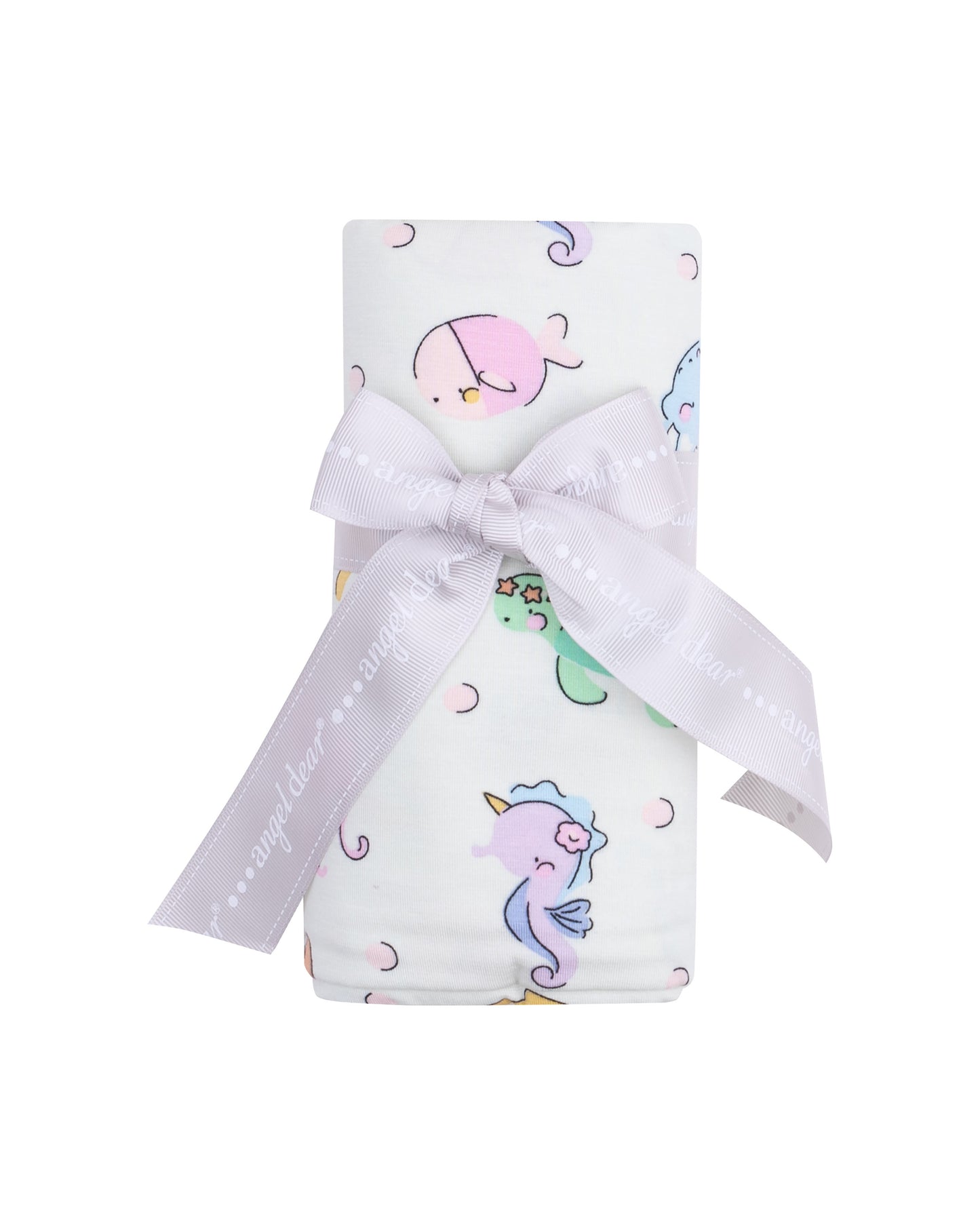 Cutie Sea Creatures Swaddle Blanket by Angel Dear