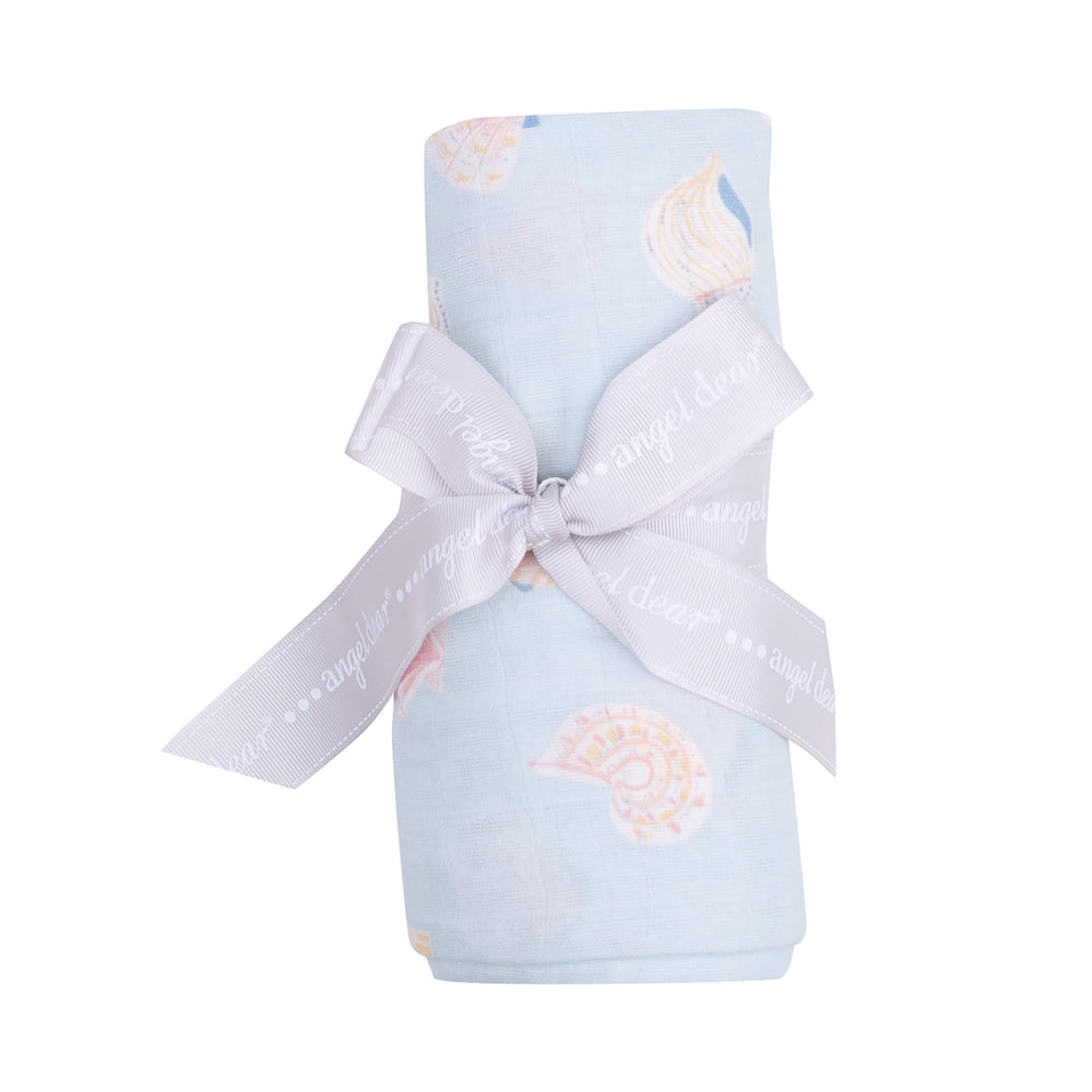 
                  
                    Pretty Seashells Swaddle Blanket by Angel Dear
                  
                