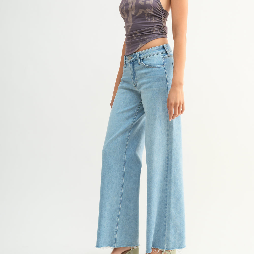 
                  
                    Relaxed Wide Leg Denim Pants
                  
                