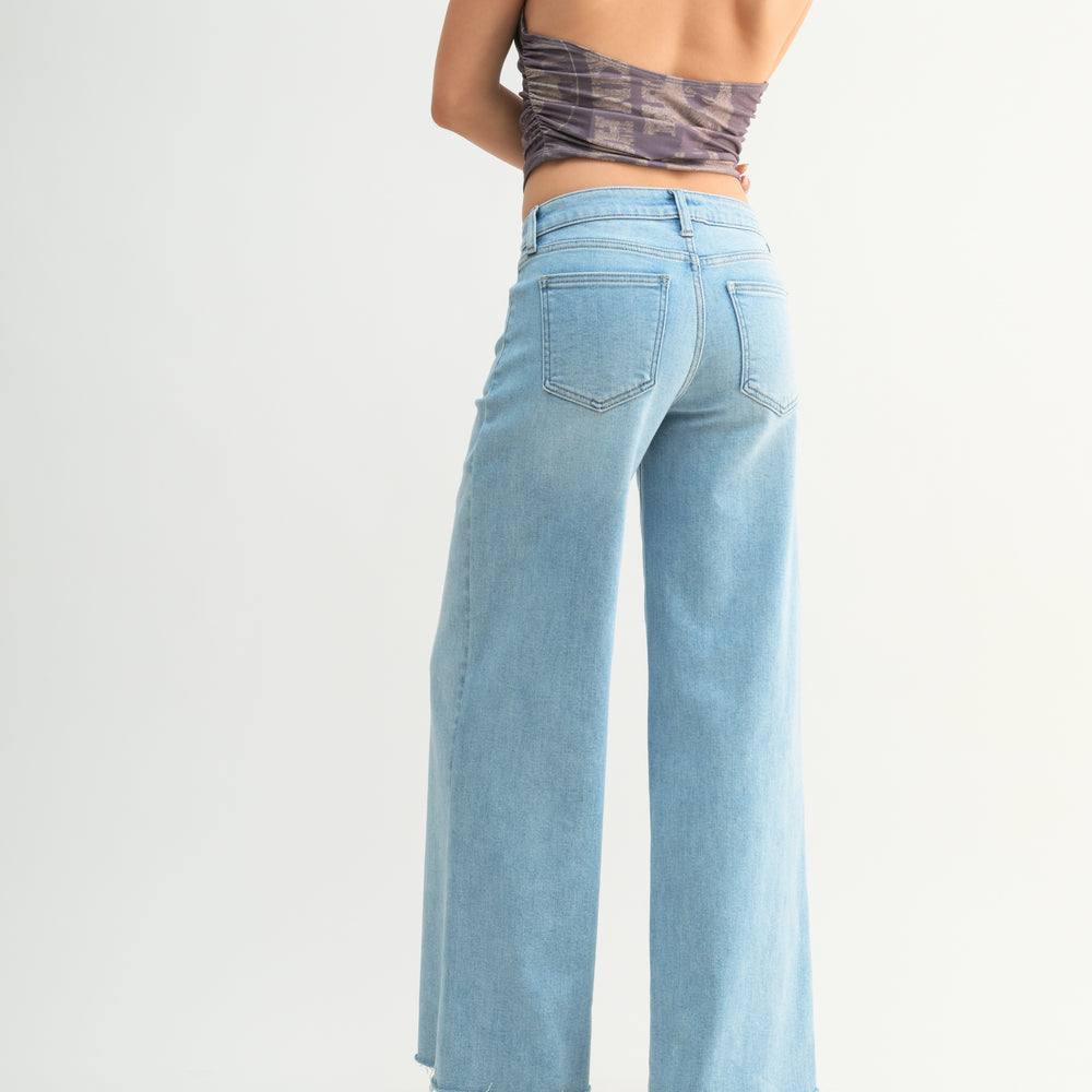 
                  
                    Relaxed Wide Leg Denim Pants
                  
                