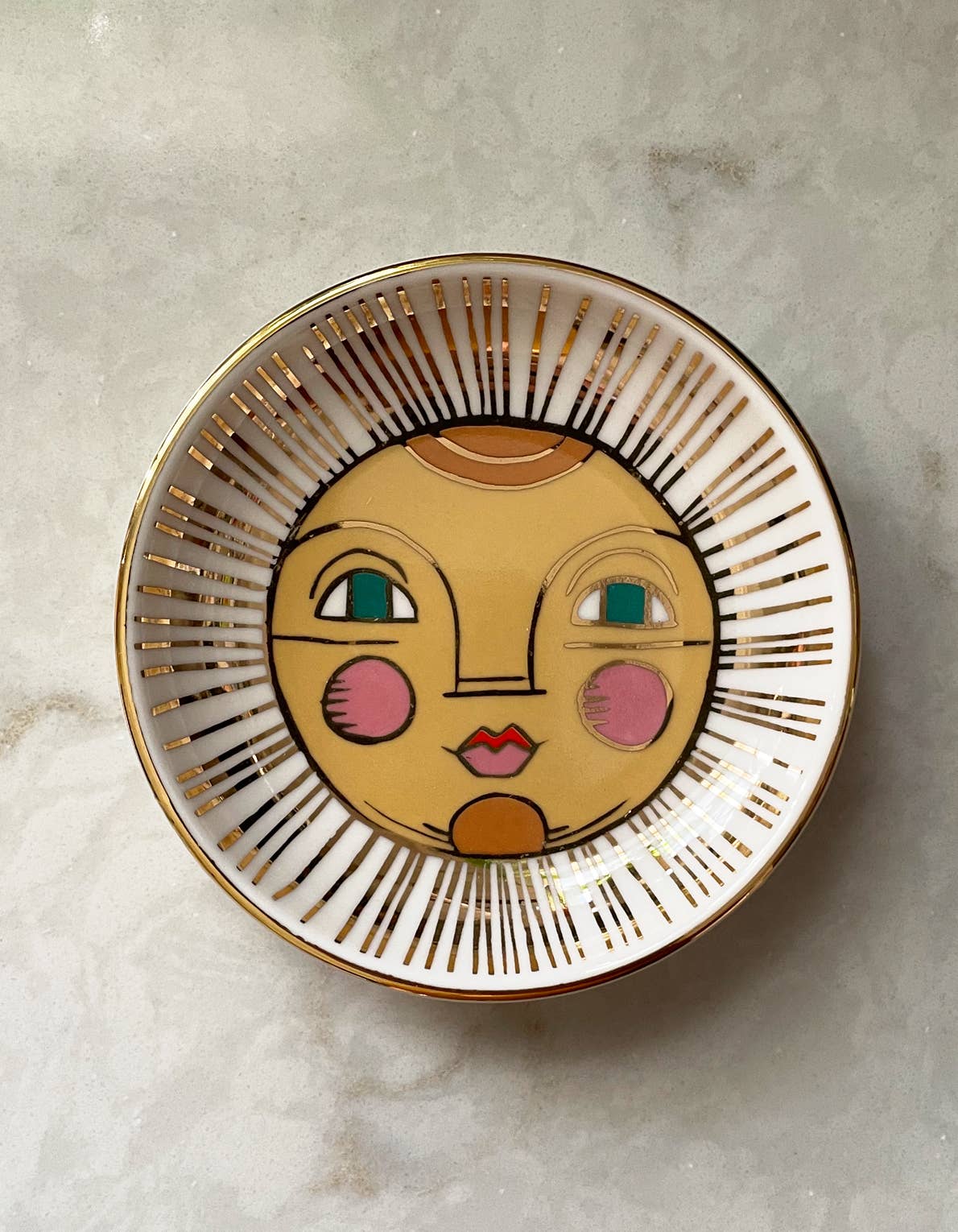 Load image into Gallery viewer, Sun Trinket Dish
